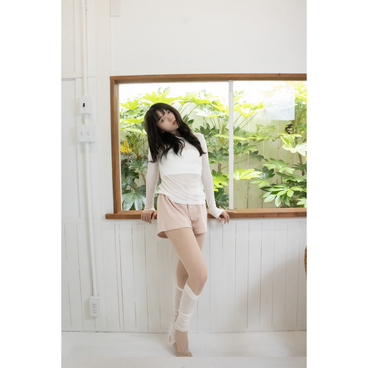 sheer loose fit socks