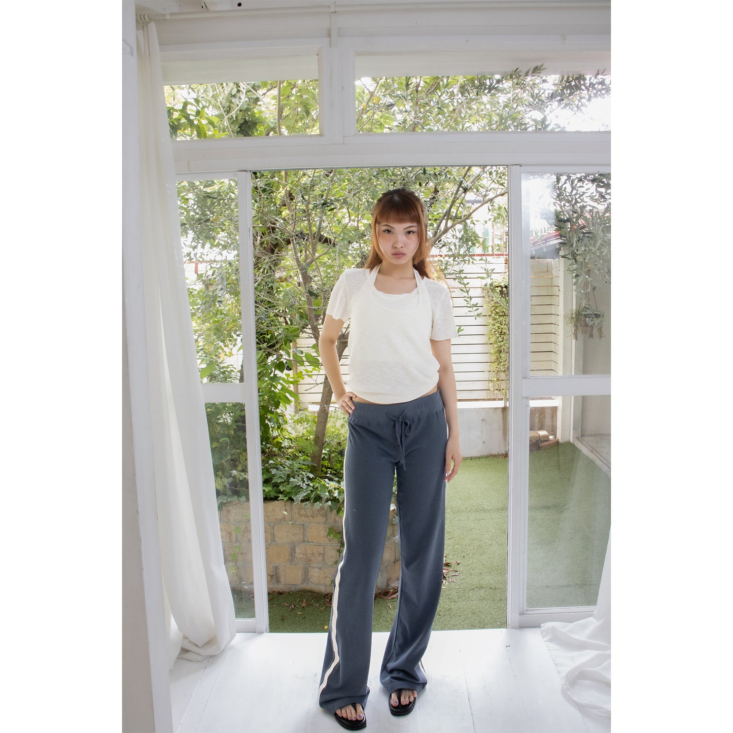 Vintage  Low Rise line pants