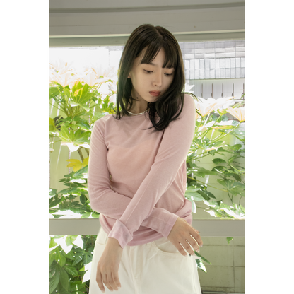 healthy basic summer knit（White）