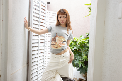 rodeo vintage tee（Gray）